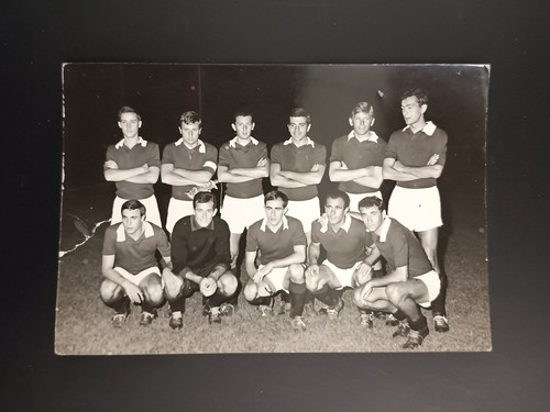 Cartolina squadra calcio - cartolina,