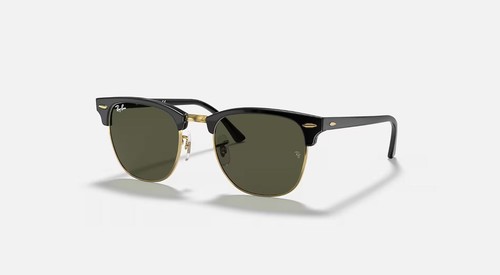 Ray ban clubmaster - ray-ban, black/gold