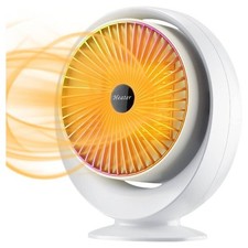 STUFA ELETTRICA VENTILATA STUFETTA BASSO CONSUMO OSCILLANTE TERMOCONVETTORE 900W