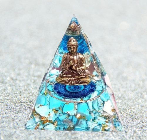 Piramide orgonite buddha - piramide, di