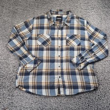 Camicia RSQ uomo 2XL XXL blu a