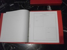 FOGLI MARINI REPUBBLICA ITALIANA QUARTINE 1979/1986 CARTELLA A 22 ROSSA CUSTODIA