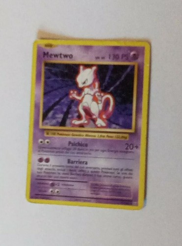 Carta pokemon mewtwo - carta,