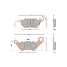 Pastiglie freno Malossi BRAKE
