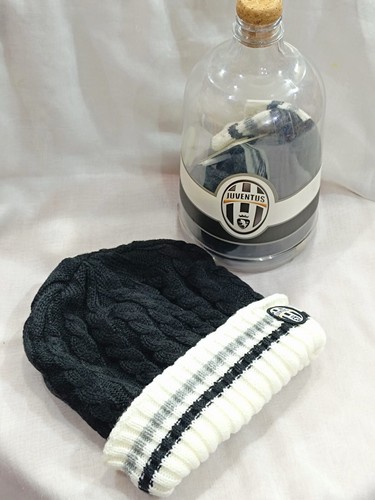Cappello juventus lana - cappello,