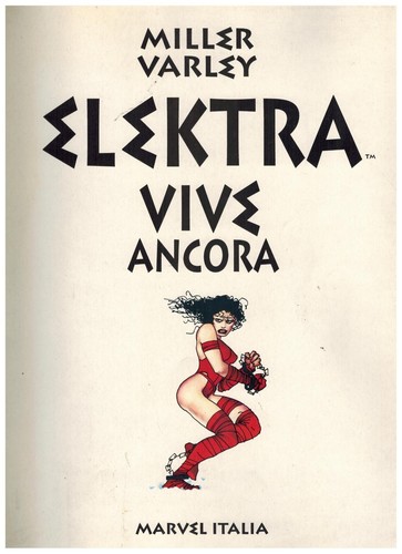 Elektra vive ancora volume - elektra,