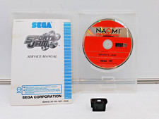 Sega Naomi SPORTS JAM  Gd Rom Game ARCADE + key + Original Manual / GIOCO GD-ROM
