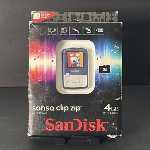 Sandisk sansa clip zip - sandisk, 4gb
