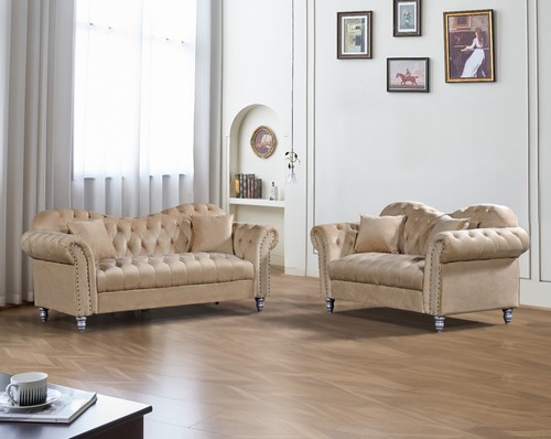Divano chesterfield velluto - in,