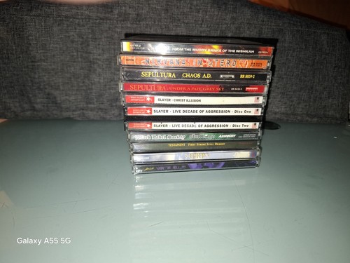 Lotto dvd metal - cd,