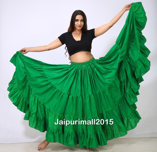Gonna verde cotone iarde - 25, 4