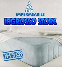 COPRIMATERASSO   imp 100% COTONE SANITARIO CON ANGOLI   IRGE