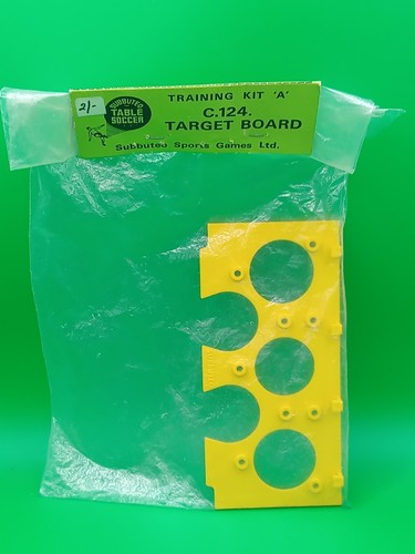 Subbuteo blister target board - subbuteo,