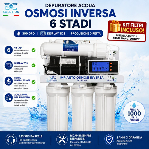 Depuratore acqua osmosi - acqua,