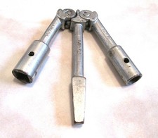 Chiave tripla originale da ferroviere FERROVIE DELLO STATO FS della DEMOLLI SPA