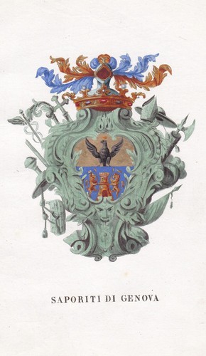 Saporiti genova wappen - genova,