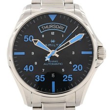 [Nuovo] Hamilton Khaki Aviation Air Zermatt H646250/H64625131 SS volume automatico