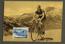 Cartolina Vintage Gino Bartali