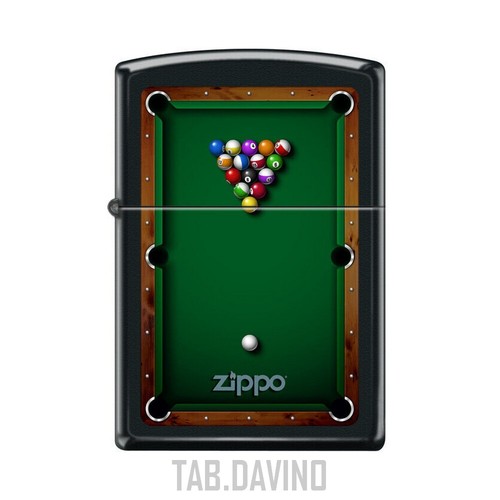 Zippo accendino pool table - zippo,