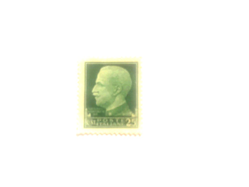 Francobollo cent poste - 25, cent.