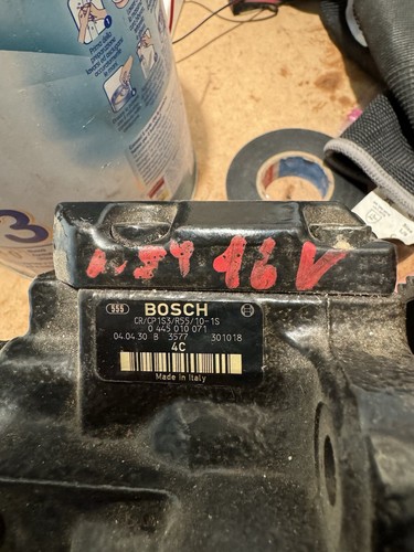 Pompa alta pressione bosch - pressione,