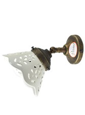 Applique ottone,lampada parete