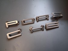 Belle lettere/script argento