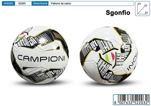 Pallone cuoio calcio - calcio, bianco