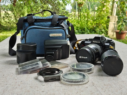 Nikon 301 35mm slr - nikon, analogica