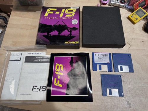 F19 stealth fighter amiga big - f19,