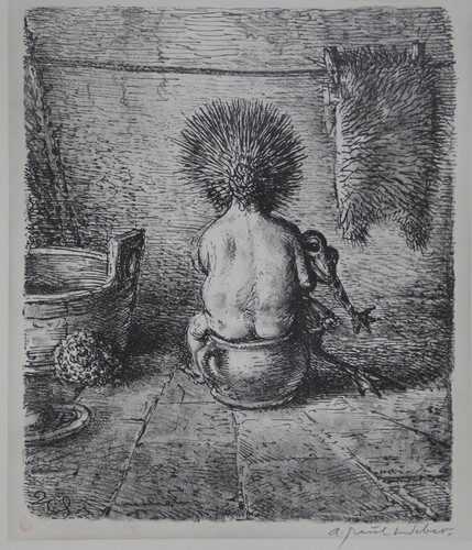 Paul weber litografia - paul, weber,