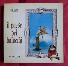 Colorno IL PAESE DEI BALOCCHI Giochi Giocattoli 1983 