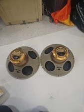 Coppia di unità di azionamento Tannoy Monitor 12" Gold LSU/HF/12/8 - Funzionanti ma danneggiati.