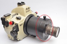 Flip Lens M67 per oblò Piano flat port Subal adattatore per lenti macro close-up