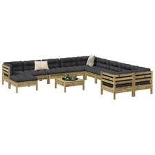 Set Divani Giardino 12 pz con