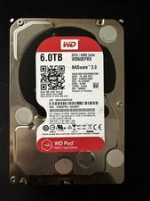 HDD Red Nas WD 6TB 6000 GB HARD DISK NAS SATA3 6Gbps WD60EFRX