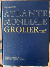 Atlante Mondiale Grolier - 2 volumi De Agostini