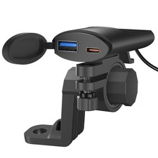 Caricatore Moto USB C + USB A