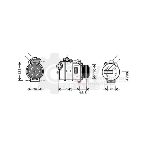 Compressore aria condizionata - aria,