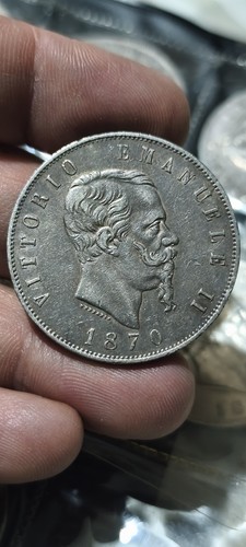 Regno italia moneta - 5, lire