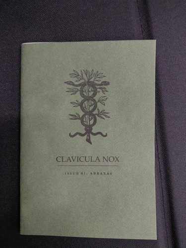 Clavicula nox issue ultra - nox,