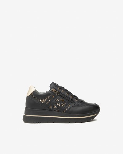 Sneakers nero giardini donna - sneakers,