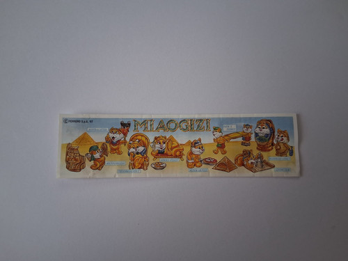 Kinder ovetti cartina - ovetti,