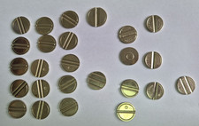 Lotto 25 gettoni Sala Giochi Italy vintage