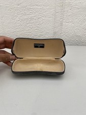 CHANEL Custodia Occhiali Donna Plastica Grigio Lusso Vintage Astuccio Scatola
