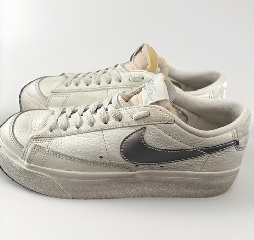 Nike blazer low platform - low, sail