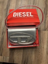 borsa diesel Grigia Con Logo