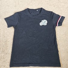 T-shirt Moncler nera ragazzo