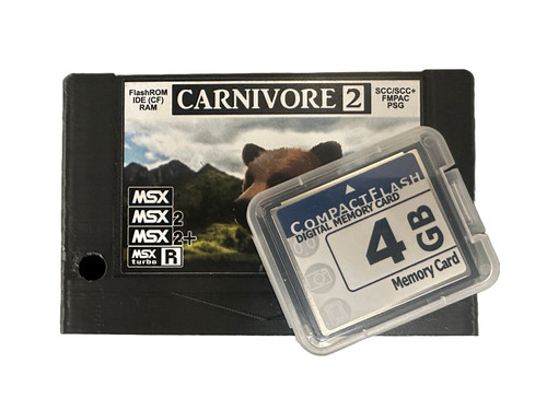 Cartuccia rbsc carnivore2 - cartuccia, msx