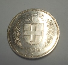 CONFOEDERATIO HELVETICA -MONETA DA 5 FR. DEL 1999